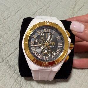 Technomarine Gold and Black Men's Watch
